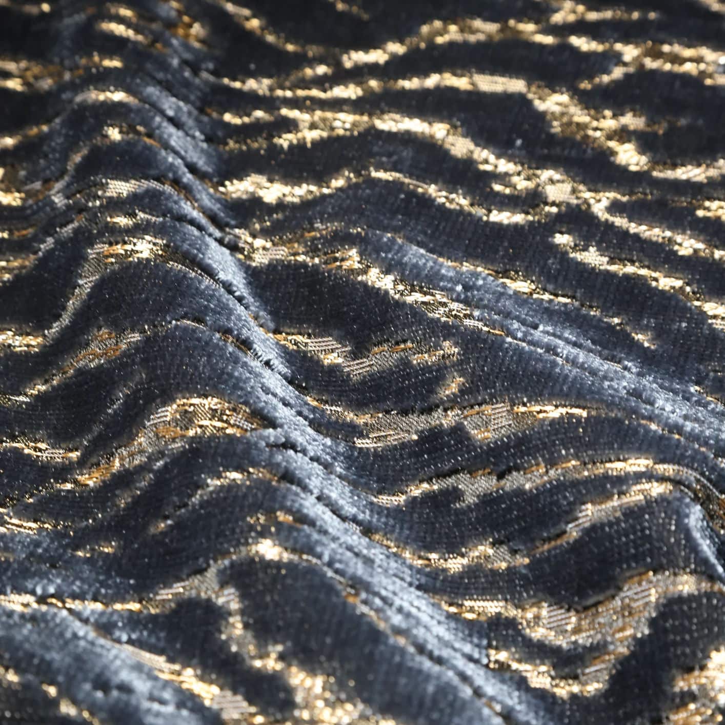 JBL Jacquard Velvet Customization Tiger Pattern Cut-Pile Stoff Luksus hjemmetekstil for sofa